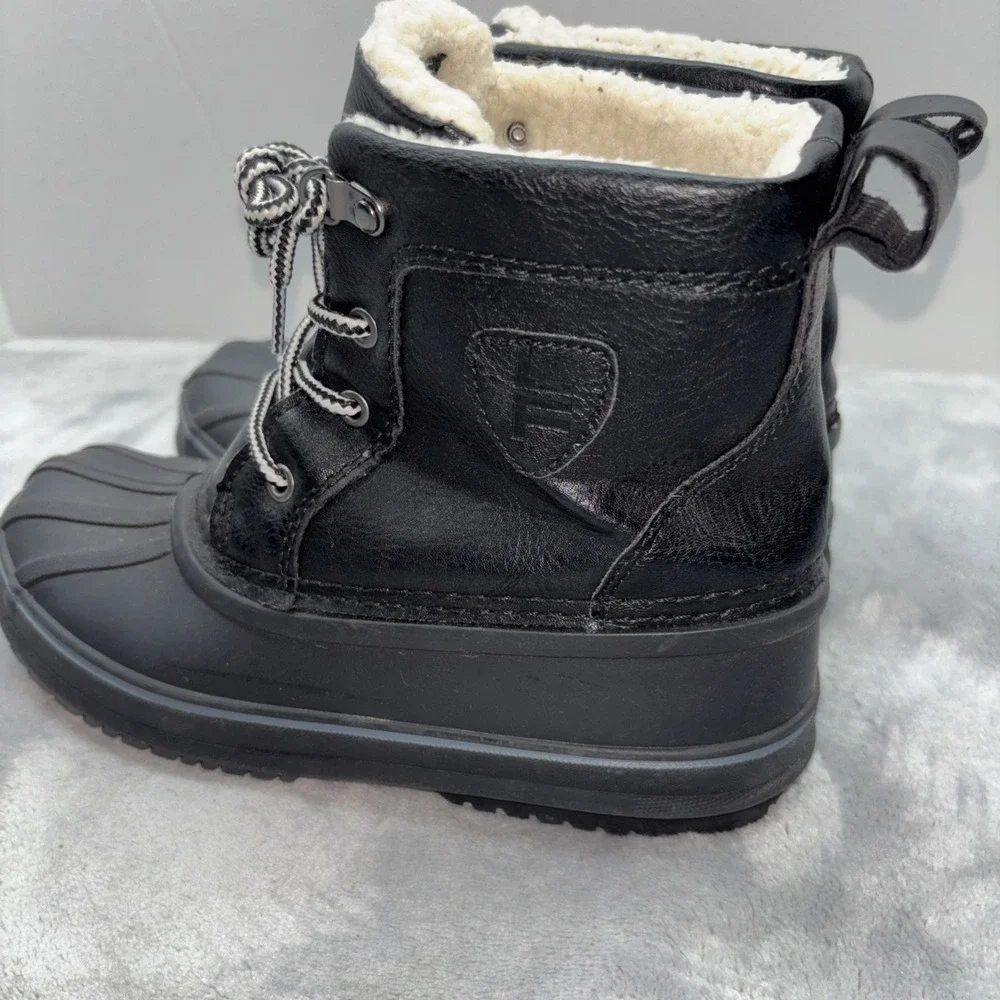 London Fog Warrington Snow  Youth Boys Size 4 Casual Boots